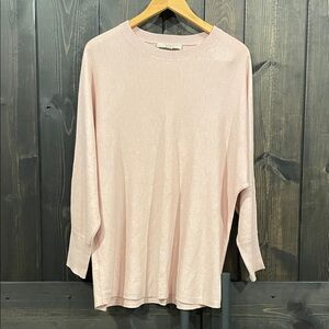 LOFT Soft Pink Long Sleeve Top